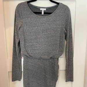 Leith Gray Long Sleeve Dress Size Small